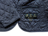 Barbour Ladies Jacket XL/14 US Navy Shaped Liddesdale Quilted Polyamide