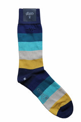 The Wardrobe Corgi Socks Seaside stripe cotton blend M