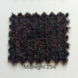 The Wardrobe Sweater Midnight Brown Flecked Crew Neck Pure Wool