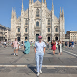 eHABERDASHER Dad Cap Nantucket Red Brushed Cotton
