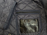 Barbour Jacket S/M Navy Blue Liddesdale Padded Quilt Polyamide