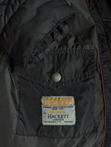 Hackett Thermore Quilted Field Jacket S Black Nylon