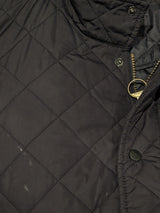 Barbour Jacket S/M Dull Midnight Black Chelsea Padded Quilt Polyester