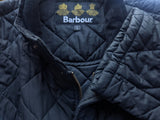Barbour Jacket L/XL Black Chelsea Padded Quilt Polyester