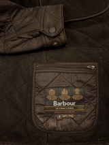 Barbour Jacket M Black Ariel Polarquilt Polyamide