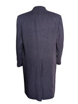 Vintage Berwin British Coat 46R Navy Blue Pure Cashmere