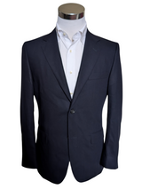 Hackett Loro Piana Blazer 36R Navy Blue Super 130s Wool Traveller