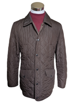 Barbour Jacket S Dark Brown Coniston Padded Quilt Polyester