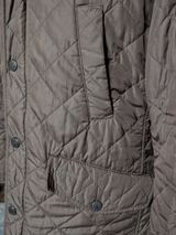 Barbour Jacket S Dark Brown Coniston Padded Quilt Polyester
