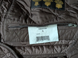 Barbour Jacket S Dark Brown Coniston Padded Quilt Polyester