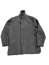 Barbour Coat XL Soft Black Microfibre Padded Polar Quilt Polyester