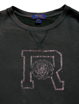 Polo Ralph Lauren Sweatshirt S/M Green Prep Club Cotton/Polyester