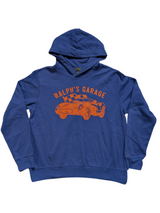 Polo Ralph Lauren Hoodie Sweatshirt S Blue Ralph's Garage Cotton/Polyester Rare