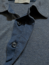 Zegna Polo Shirt S/48 Soft Blue Cotton