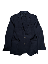 Brooks Brothers Jersey Sport Coat 38R (40R Slim) Navy Wool Knit
