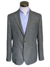 Hawes & Curtis 1913 VBC Sport Coat 43/44R Green Wool/Linen Vitale Barberis Canonico