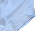 Chester Barrie Dress Shirt 15.5 Ice Blue Weave Spread Collar Cotton