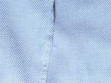 Chester Barrie Dress Shirt 15.5 Pale Blue Weave Spread Collar Cotton