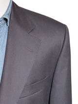 Vintage Daks London Blazer 40L Navy 2-button Wool