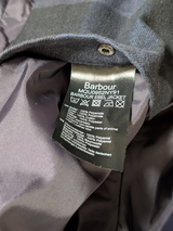 Barbour Jacket S/M Navy Blue Ebel Padded Quilt Polyamide