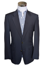 Vintage Marks & Spencer St Michael Blazer 36/38R Navy 2-button Wool