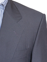 Vintage Marks & Spencer St Michael Blazer 36/38R Navy 2-button Wool