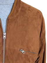 Peek & Cloppenberg Blouson Bomber XXL/56 Caramel Suede