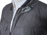 Barbour Bomber Jacket S Black Sprocket Waxed Cotton