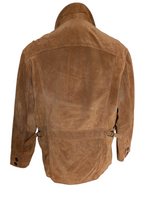 Vintage Ami London Suede Jacket M/L Golden Brown