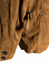 Vintage Ami London Suede Jacket M/L Golden Brown