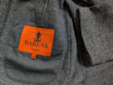 Barena Venezia Cardigan Sweater Jacket S/48 Charcoal Wool
