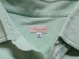 Doriani Milano Polo Shirt XXL Mint Green Cotton Pique