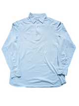 Doriani Milano Polo Shirt XXL Ice Blue Cotton Pique