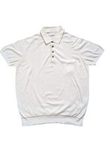 Pal Zileri Knit Polo XL/54 White Cotton