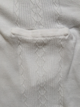 Pal Zileri Knit Polo XL/54 White Cotton
