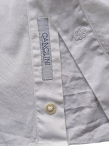 Chester Barrie Formal Shirt 16 White Tuxedo Bibbed Front Cotton Canclini