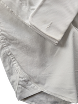 Chester Barrie Formal Shirt 16 White Tuxedo Bibbed Front Cotton Canclini