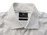 Chester Barrie Formal Shirt 16 White Tuxedo Bibbed Front Cotton Canclini