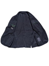 LBM 1911 Sport Jacket 40R Navy Blue 3-button Washed cotton