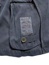 LBM 1911 Sport Jacket 40R Navy Blue 3-button Washed cotton