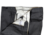 Boggi Milano Suit 40R Charcoal Grey Superfine Wool
