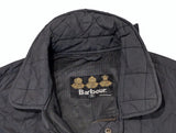 Barbour Jacket S/M Soft Charcoal Grey Millton Quilted Polyester Gore-Tex