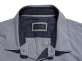 Pal Zileri Shirt L/16 Pale Blue-Grey Cotton