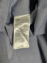 Pal Zileri Shirt L/16 Pale Blue-Grey Cotton