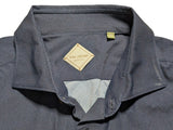 Pal Zileri Shirt XL/17 Navy Blue Stretch Jersey