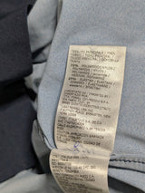 Pal Zileri Shirt XL/17 Navy Blue Stretch Jersey