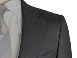 Benjamin x Zegna Suit Dark Charcoal Grey Wool/Silk