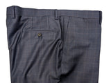 Benjamin Suit Navy Subtle Plaid 2-Button REDA Wool