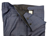 Benjamin Suit Navy Subtle Plaid 2-Button REDA Wool