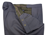 Benjamin 3-Piece Suit Navy Striped 2-Button Wool